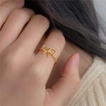 S925 Sterling Silver Bow Ring - Image 2