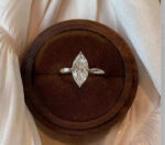 s925 High-quality rectangular ring with cultured pearl stone crafted from sterling silver - Image 8