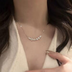 Pure Halo Line Necklace - Image 6