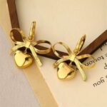 Golden Dot Earrings - Image 2