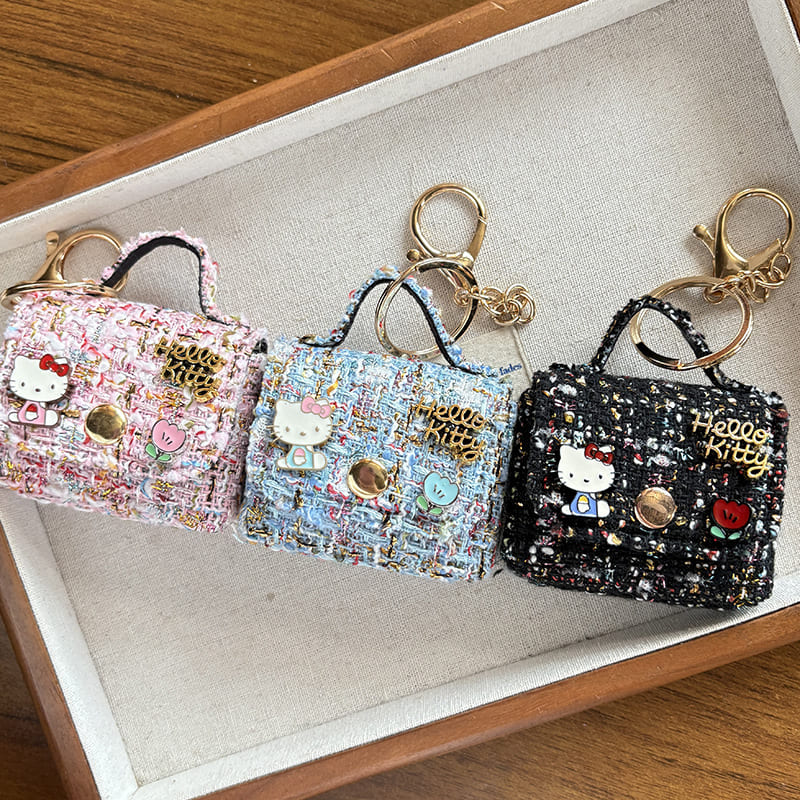 O1CN01vKjGrA2KhoyXaXrCz_!!2219537549589-0-cib Mini Chanel-Style Kitty Cat Earphone bags - Image 1