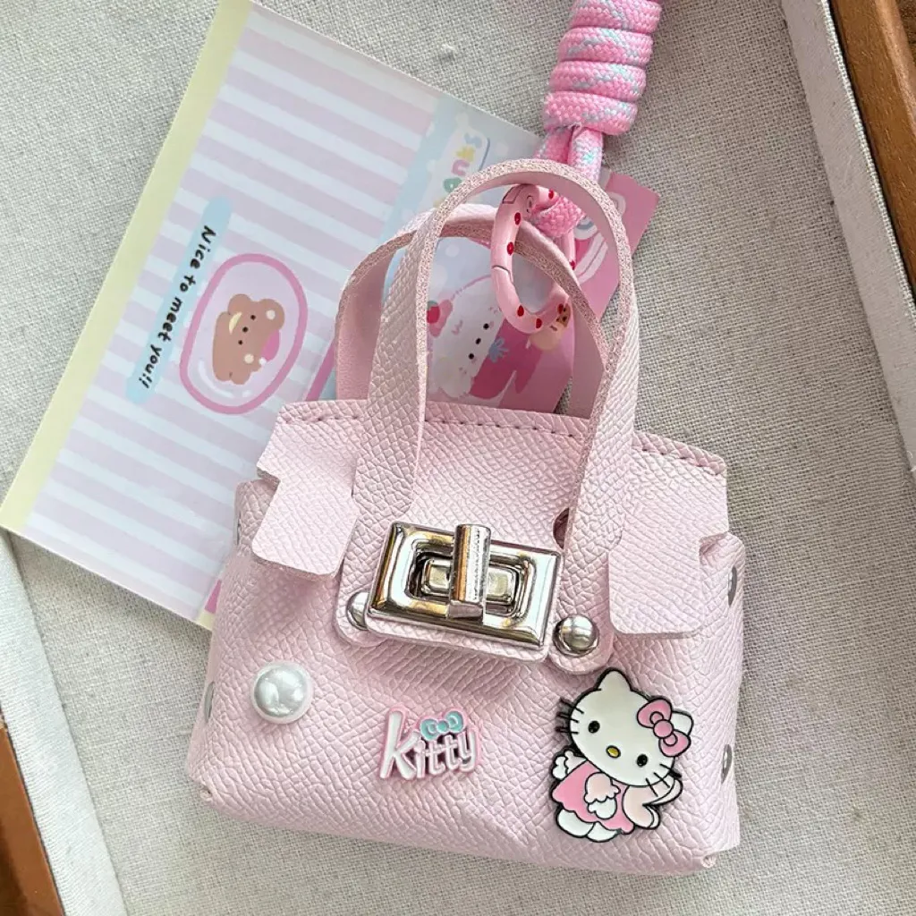 d51efc89-c18b-4d6e-a632-b270fcd545df Mini Pink Kitty Cat Bag - Image 1